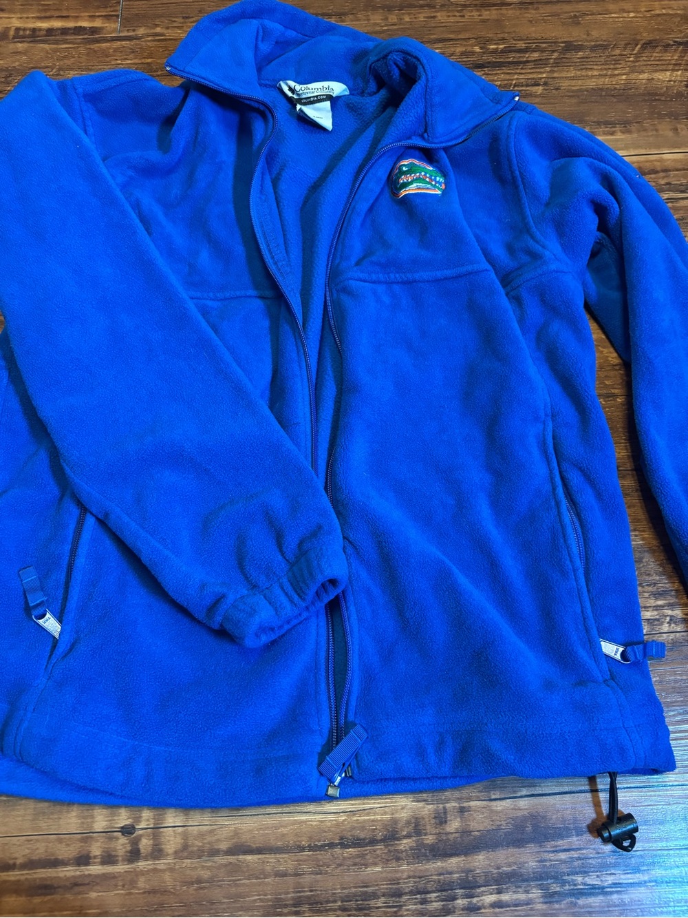 Columbia Royal Blue Fleece Full-Zip Jacket for Kids